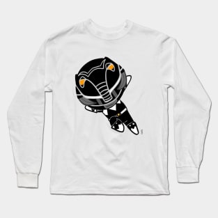 Chibi Black Ranger Long Sleeve T-Shirt